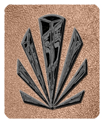 DF35-602-BK-SH-BZ Black Sunburst Shimmer Bronze